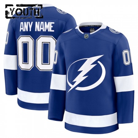 Maillot de Hockey Tampa Bay Lightning Personnaliser Fanatics Premium 2024-25 Bleu Domicile - Enfant Maillot de Hockey Tampa Bay Lightning Personnaliser Fanatics Premium 2024-25 Bleu Domicile - Enfant